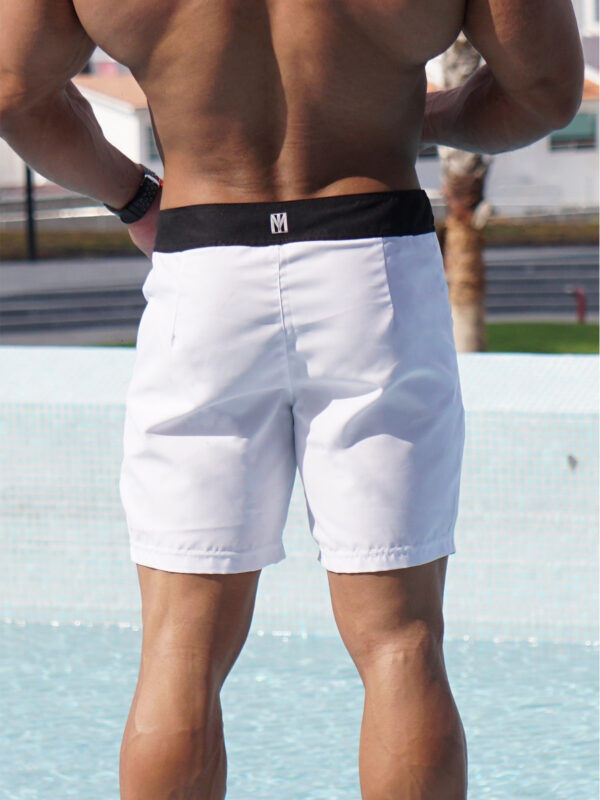 Boarshort limited edition Blanco Diagonal