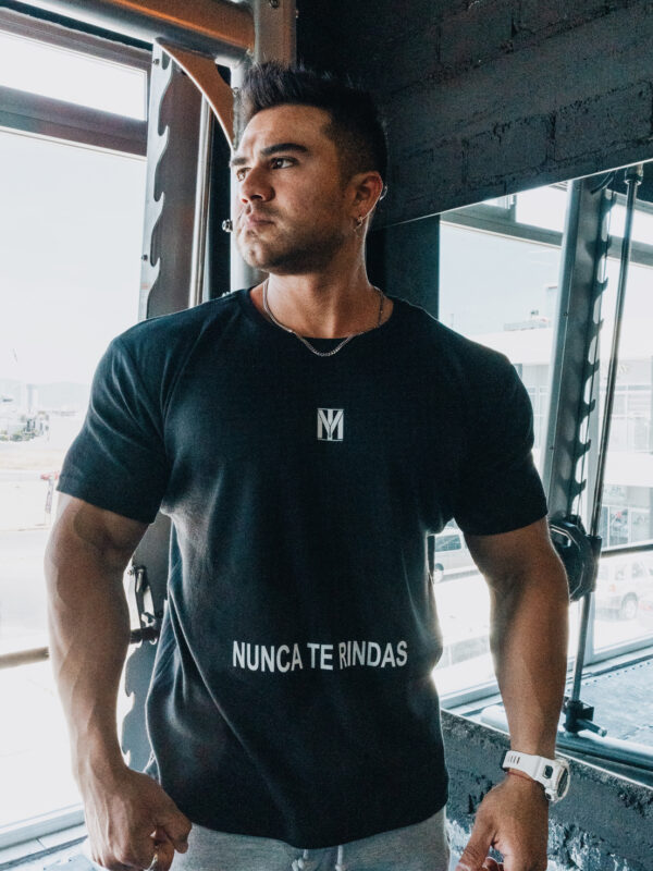 T-SHIRT NEGRA PHYSIQUE OLYMPIA